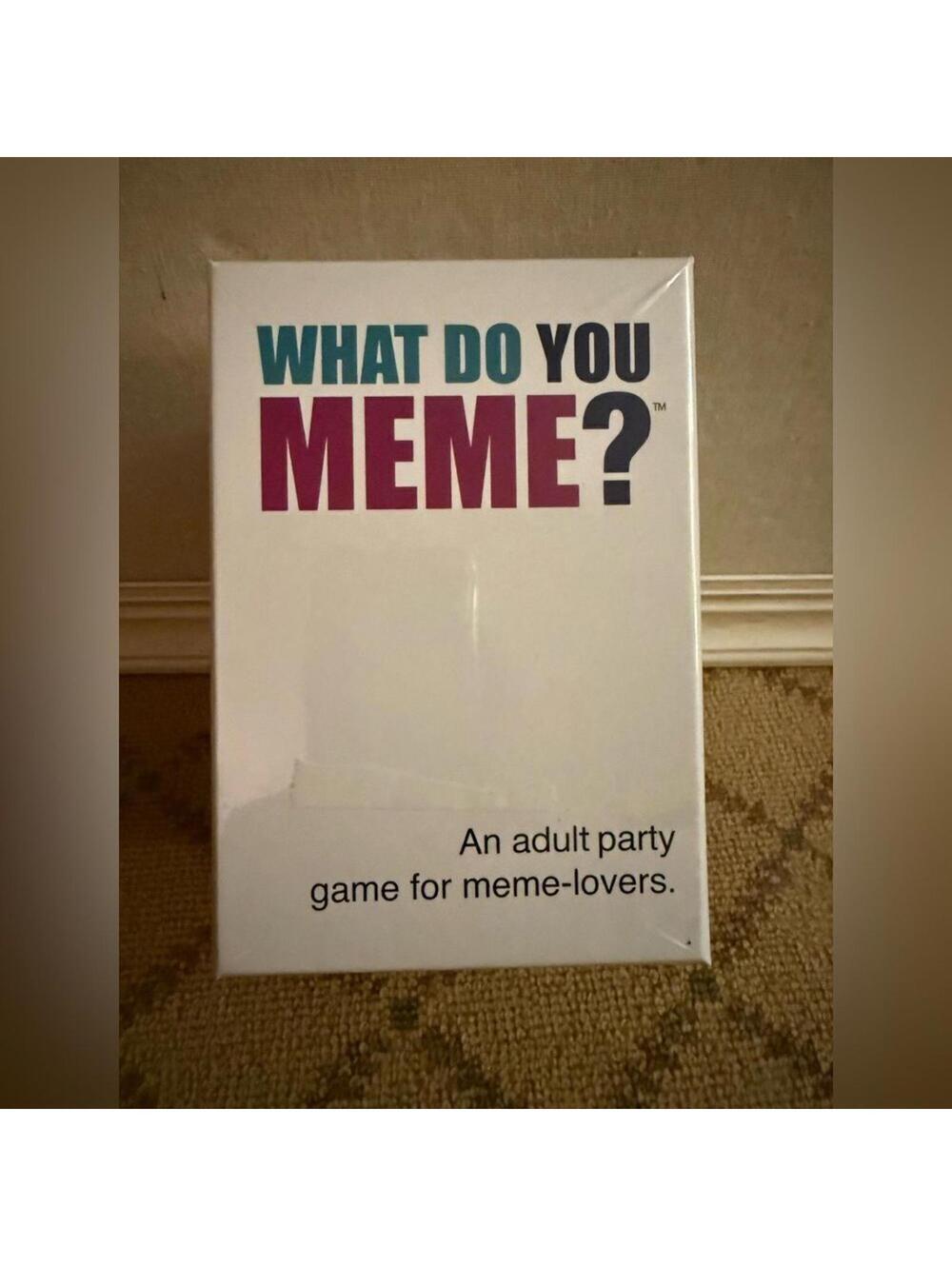 What Do You Meme Party Card Game NWOT